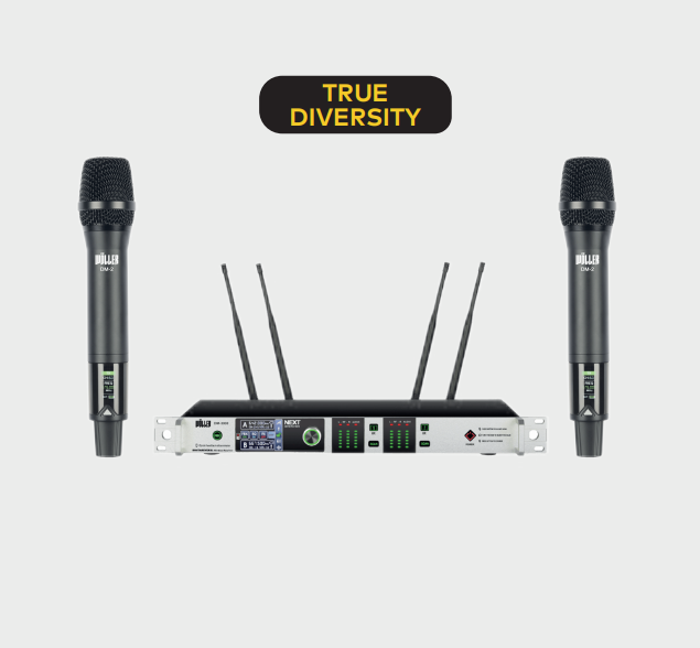 WÖLLER DW-3000EE ÇİFT KANAL KABLOSUZ MİKROFON SETİ