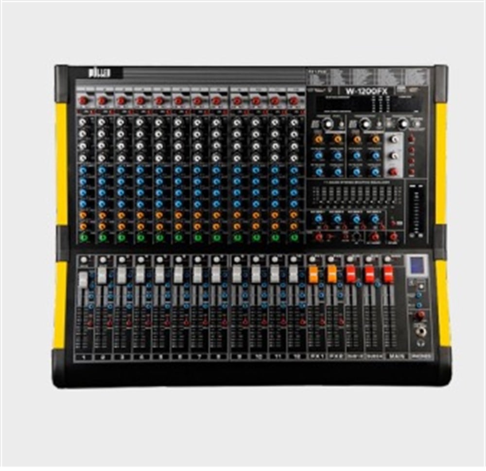 WÖLLER W-1200FX 12 MONO GİRİŞ 12 KANALLI DECK MİKSER
