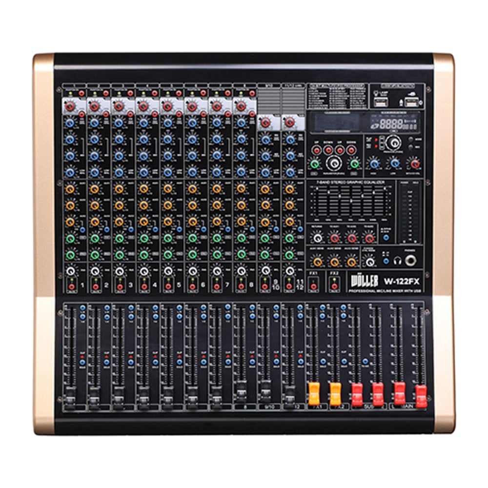 WÖLLER W-122FX 12 KANALLI DECK MİKSER