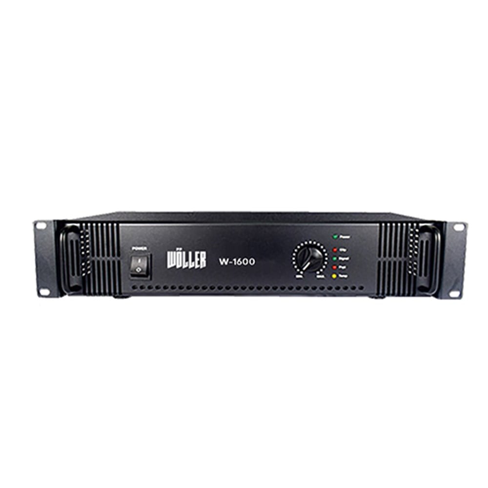 WÖLLER W-1600 100V HAT TRAFOLU AMPLİFİKATÖRLER