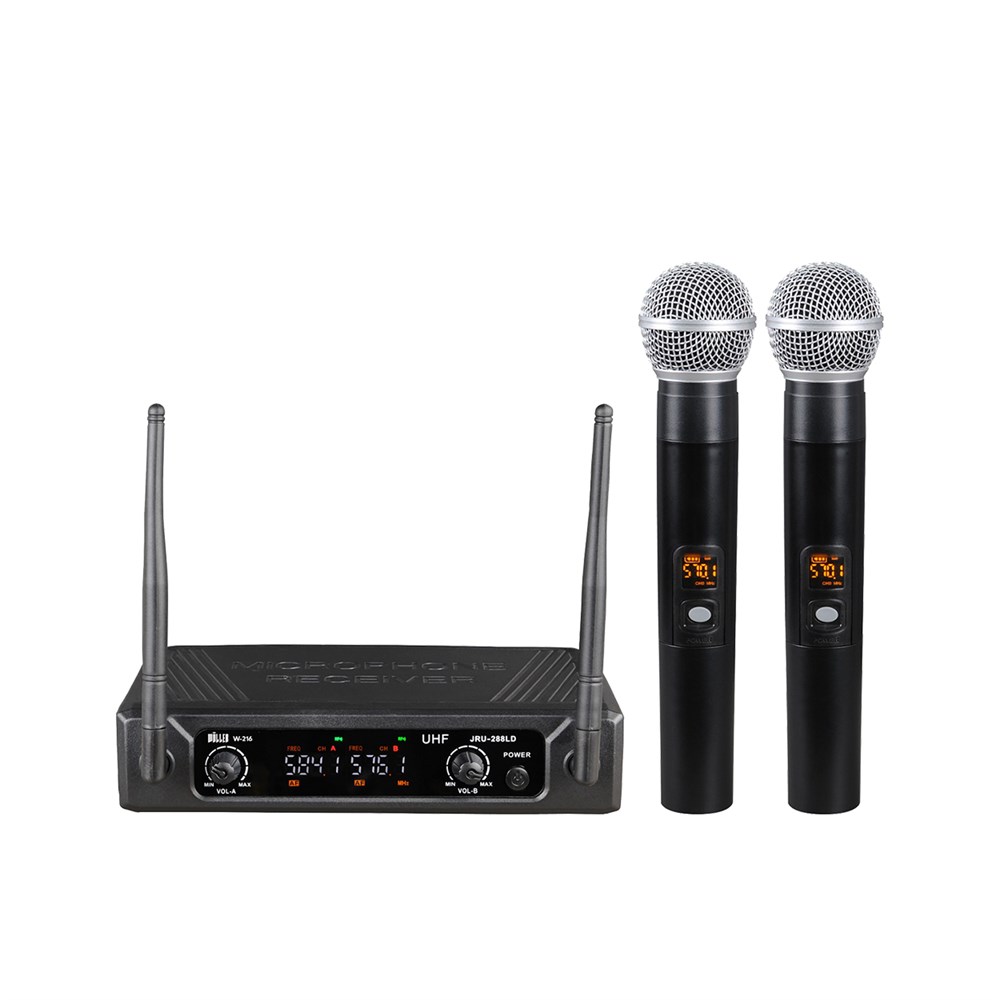 WÖLLER W-216EE UHF ÇİFT KANAL KABLOSUZ MİKROFON