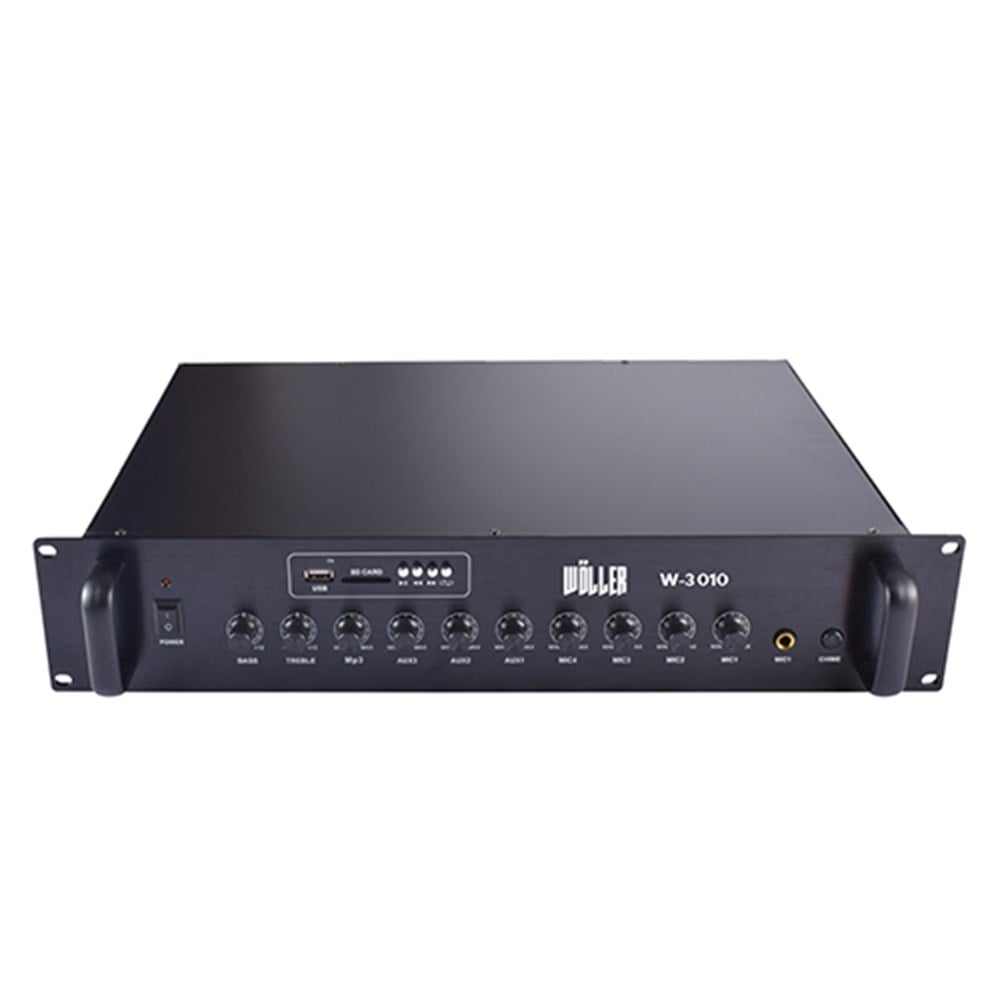 WÖLLER W-3010 4 MİKROFON GİRİŞLİ PREAMPLİFİKATÖR