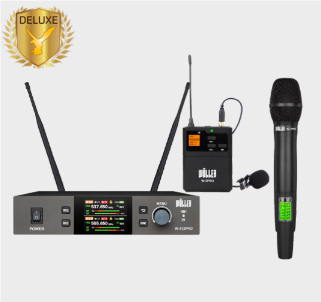WÖLLER W-312PRO-EY EL-YAKA DİJİTAL TELSİZ MİKROFON