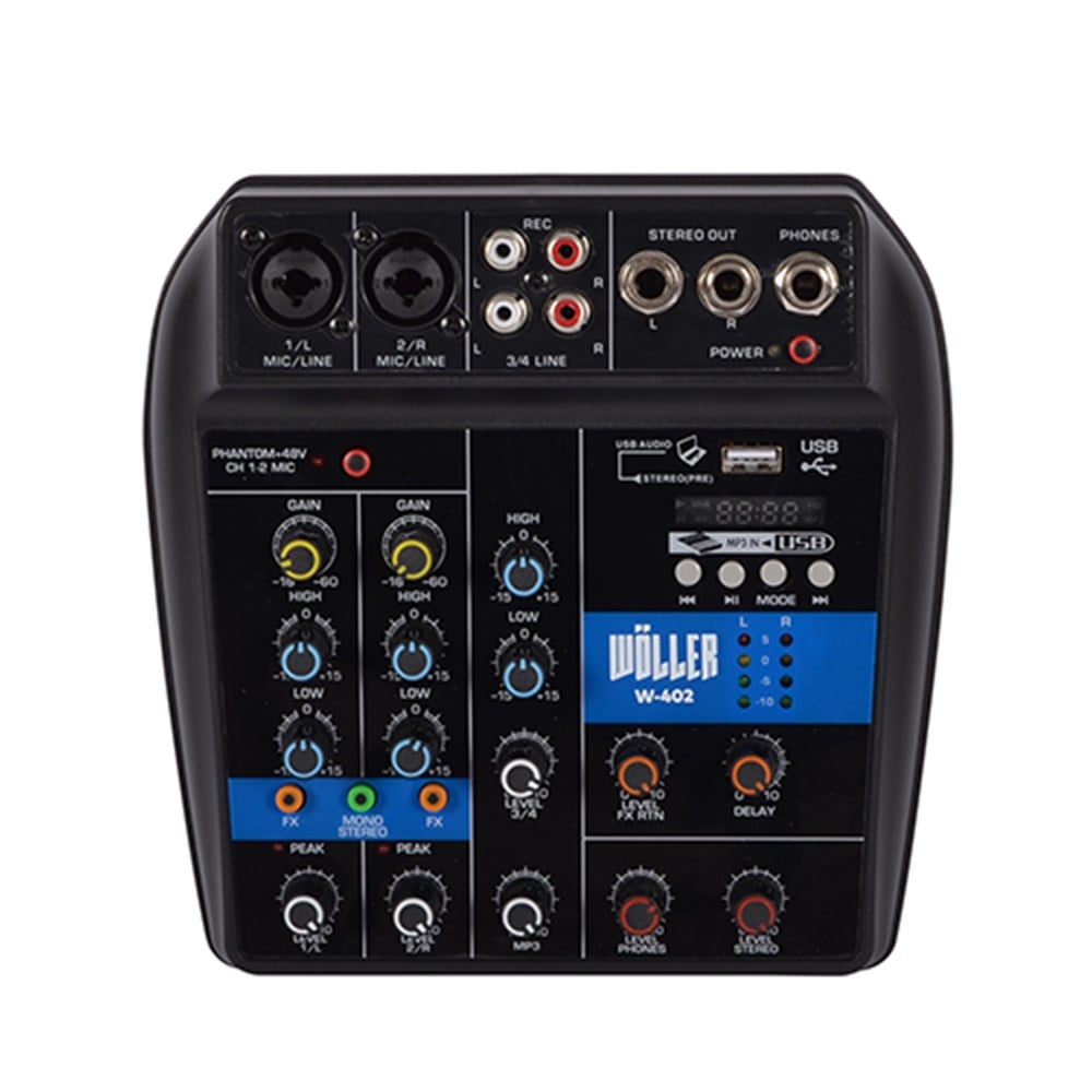 WÖLLER W-402 4 KANALLI DECK MİKSER