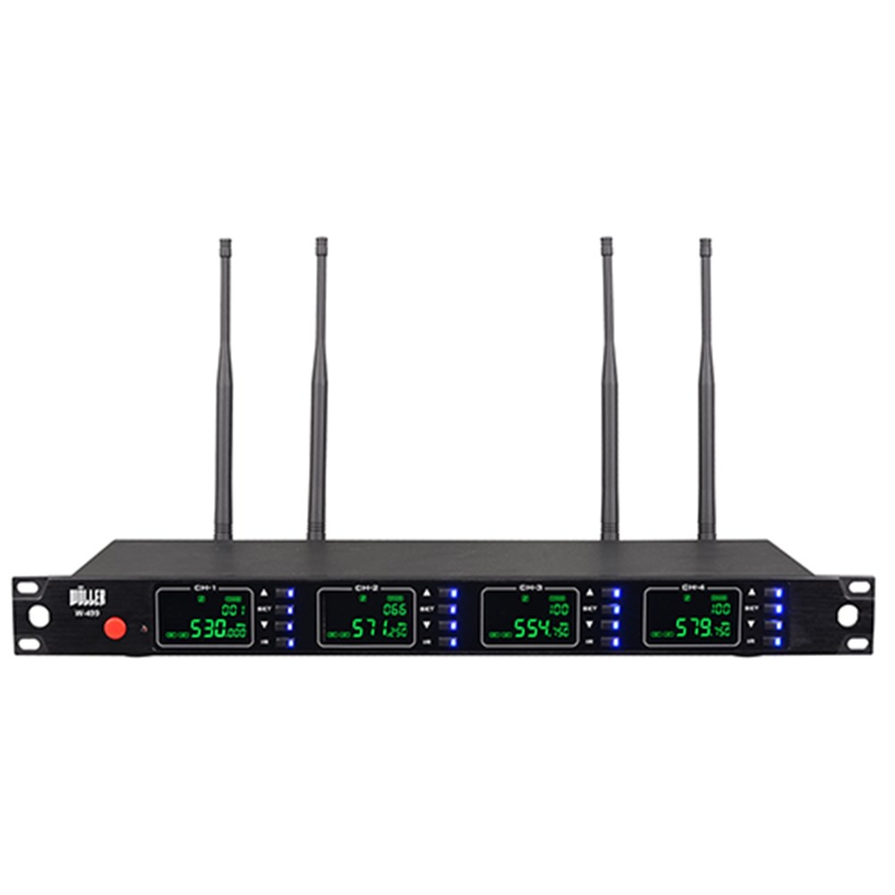WÖLLER W-499 UHF 4 KANAL KABLOSUZ MİKROFON