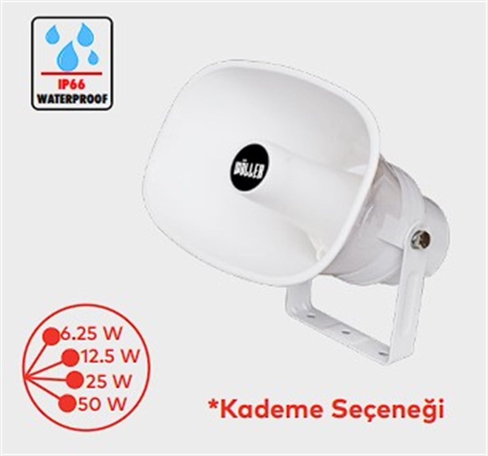 WÖLLER W-740 50 WATT HAT TRAFOLU HORN HOPARLÖR