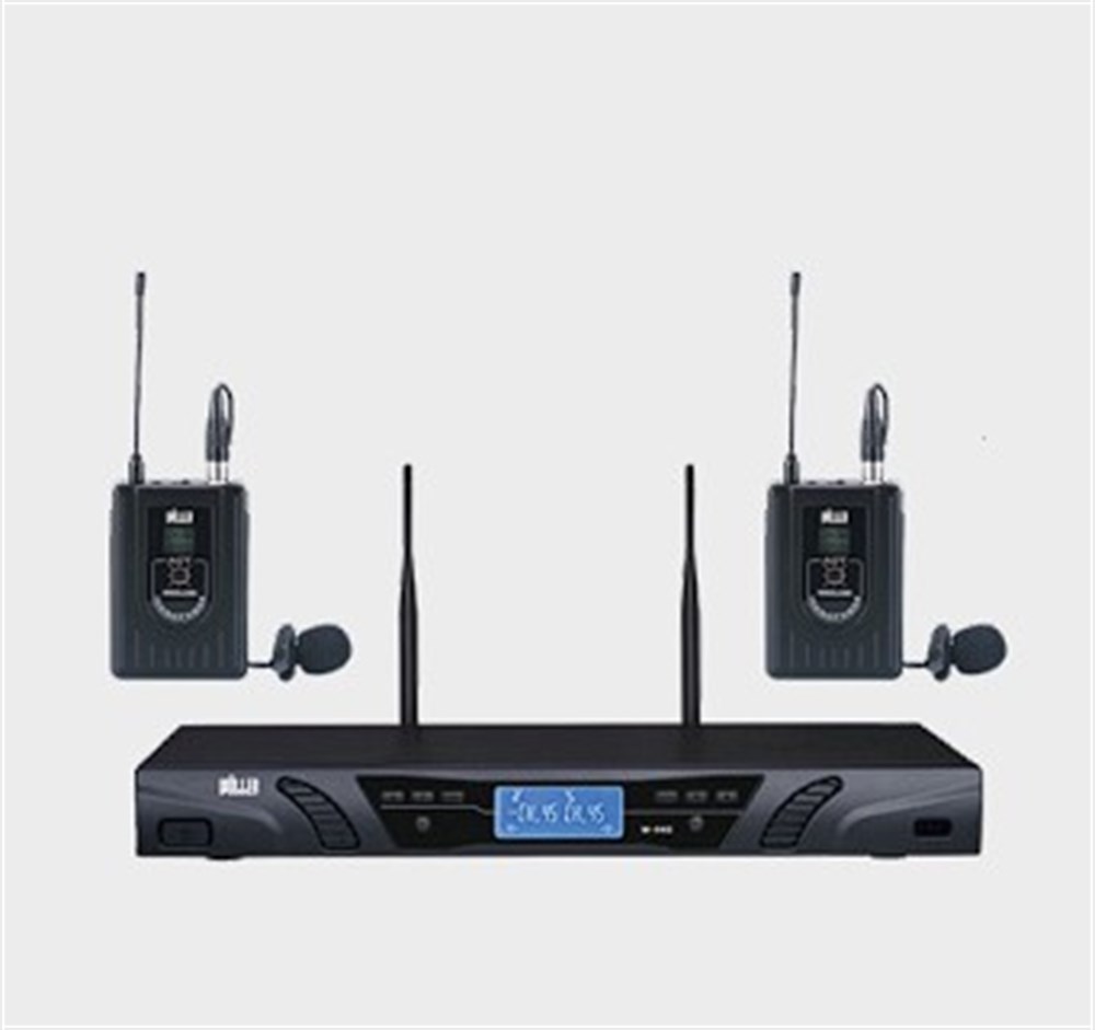 WÖLLER W-940YY UHF ÇİFT KANAL LED EKRAN KABLOSUZ MİKROFON