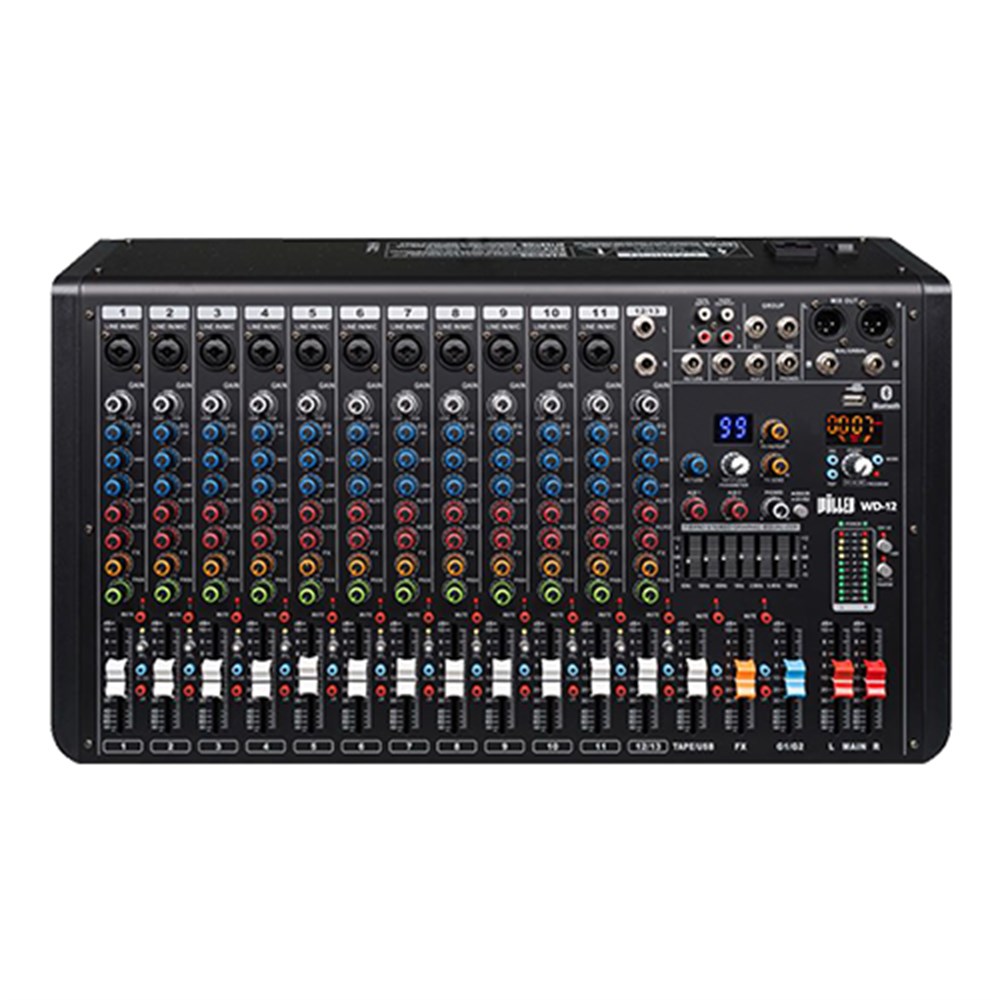 WÖLLER WD-12 12 KANALLI DECK MİKSER