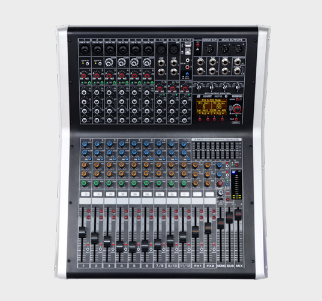 WÖLLER WPX-122PRO 12 KANALLI ÇİFT EFEKTLİ 2x1200 WATT POWER MİKSER