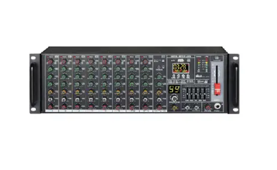 WÖLLER WR-1200 10 MONO 1 STEREO GİRİŞ 12 KANALLI DECK MİKSER