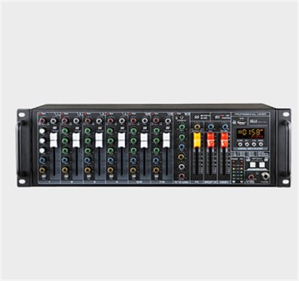 WÖLLER WRP-1800 2X400 WATT 10 KANALLI POWER MİKSER
