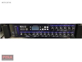 EMAR 0807-500 6 BÖLGE SEÇİCİLİ 500 WATT HAT TRAFOLU ANFİ MİKSER