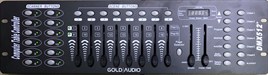 GOLD AUDIO DMX-512 IŞIK KONTROL MASASI