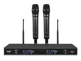 HTDZ HT-99A EL 200 KANAL ÇİFT EL KABLOSUZ TELSİZ MİKROFON