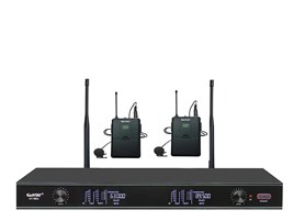 HTDZ HT-99A YAKA 200 KANAL ÇİFT YAKA KABLOSUZ TELSİZ MİKROFON