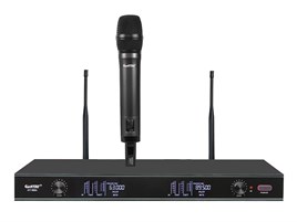 HTDZ HT-99U EL 200 KANAL TEK EL KABLOSUZ TELSİZ MİKROFON