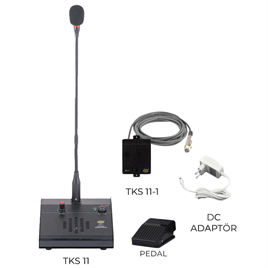 WEST SOUND TKS-11/OP PEDALLI ODA KONUŞMA SETİ