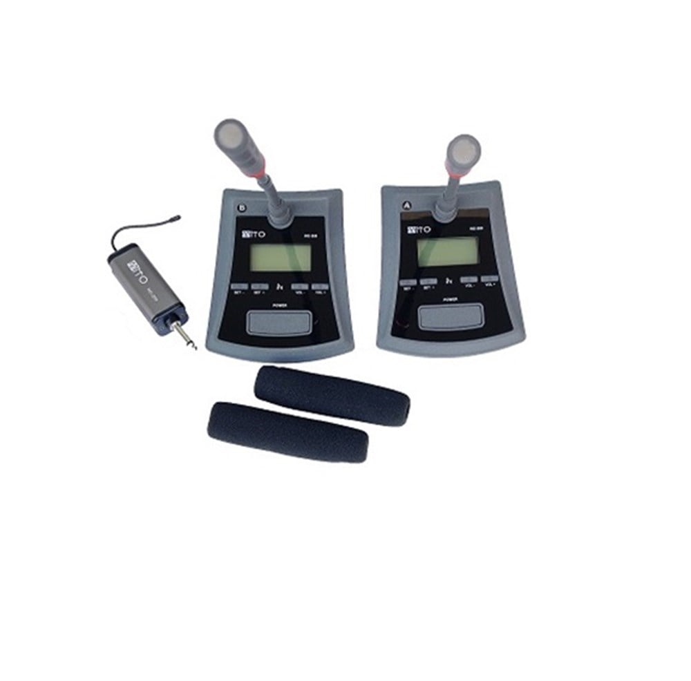  MITO WC200 ÇİFT MASA TİPİ UHF DİGİTAL MİKROFON