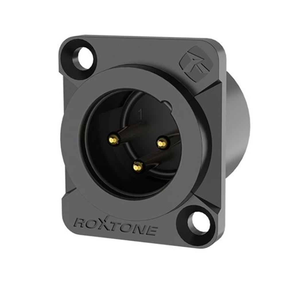  ROXTONE RX-XLR JAK ERKEK ŞASE - SU GEÇİRMEZ (10LU HAZIR PAKET)