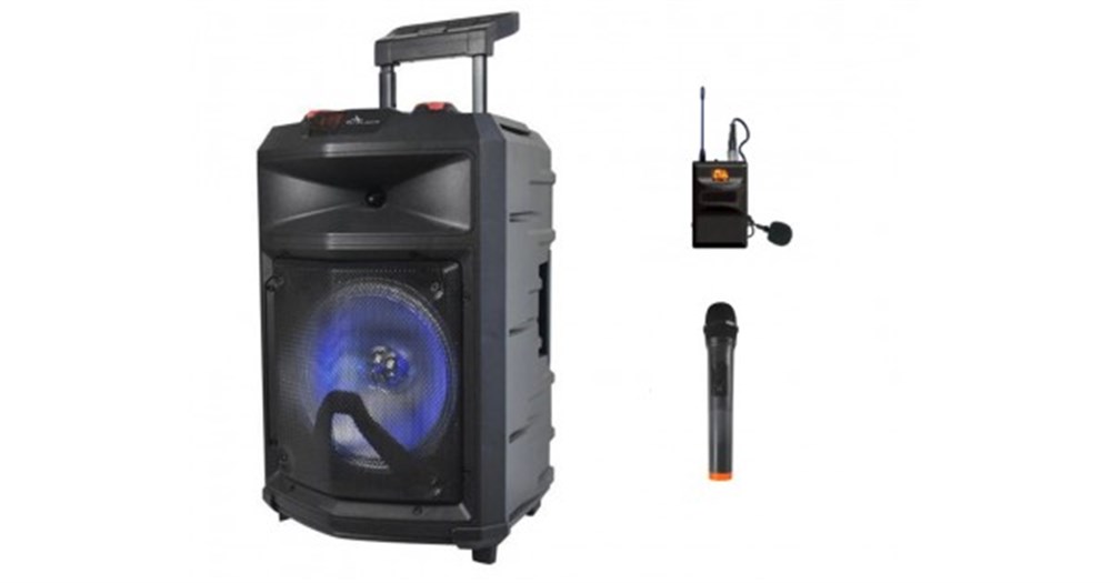 DARK SOUND DS-1002 12İNÇ 30CM 400W TEK EL-YAKA TAŞINABİLİR HOPARLOR