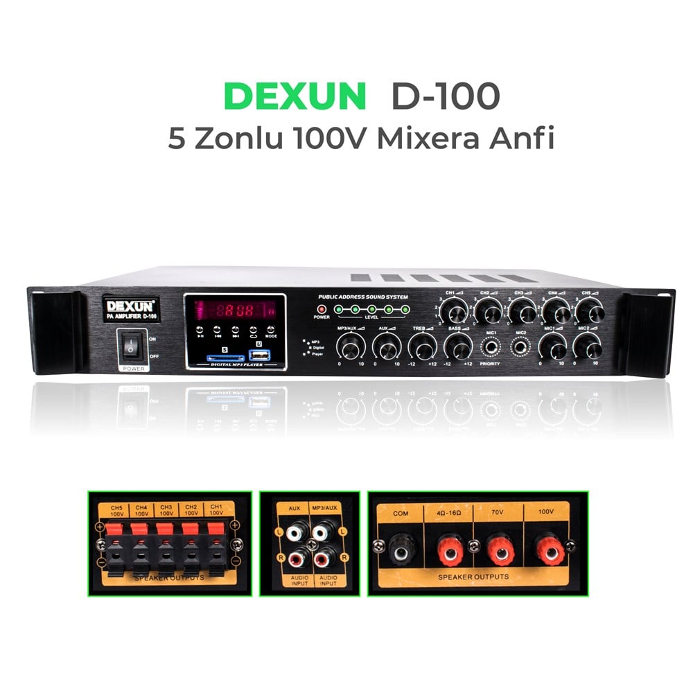 DEXUN D 100 100V 5 ZONE MIX ANFI