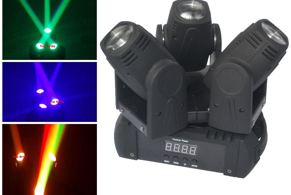 DJ PRO 3 BAŞLI (3 HEAD) 3X20W RGB BEAM MOVİNG HEAD ROBOT IŞIK