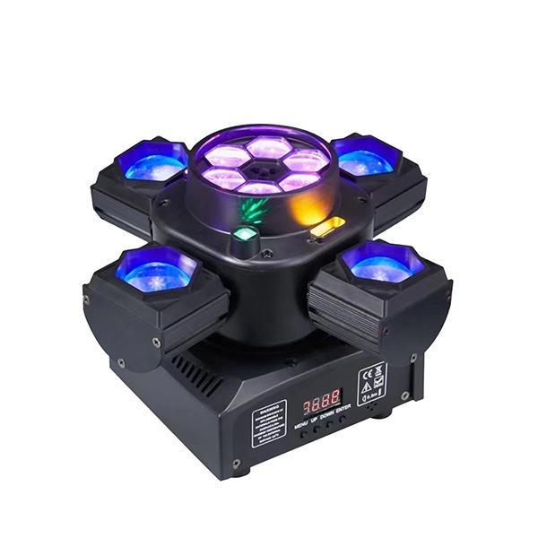 DJ PRO 4 BAŞLI BEE EYES 150 WATT LED STROBE LAZER ROBOT IŞIK