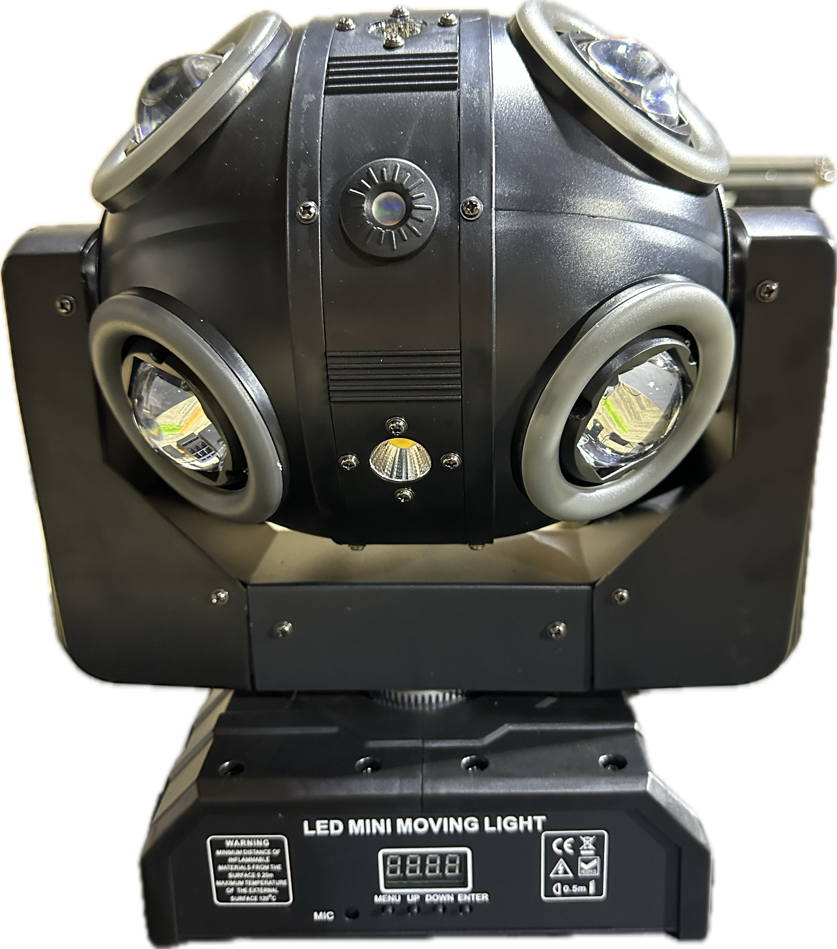DJ PRO 8X15 WATT 360' MOVİNG HEAD RGB BEAM-LAZER-STROBE ROBOT IŞIK