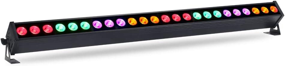 DJ PRO BAR-24 24PCS 80 WATT WALL WASHER LED IŞIK/DMX/SOUND/AUTO