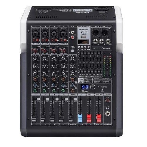 DJ PRO DM-806 6 KANALLI 99 DSP EFEKTLİ DECK MİKSER