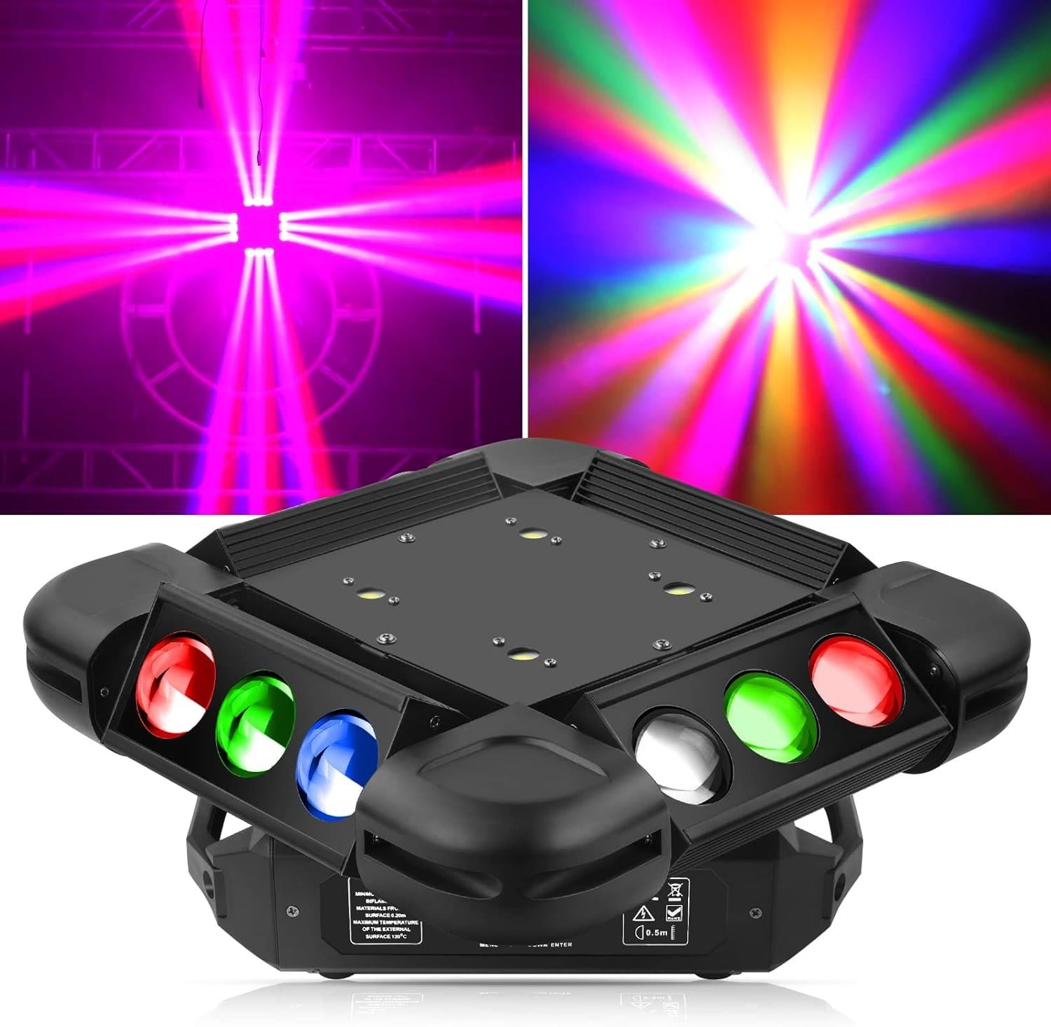 DJ PRO E-80 150 WATT RGB LED ALL IN ONE BEAM EFEKT-LAZER-STROBE ROBOT IŞIK