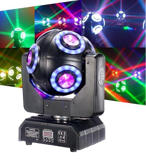 DJ PRO STAGE LED 8X15 WATT 360' MOVİNG HEAD RGB ROBOT IŞIK