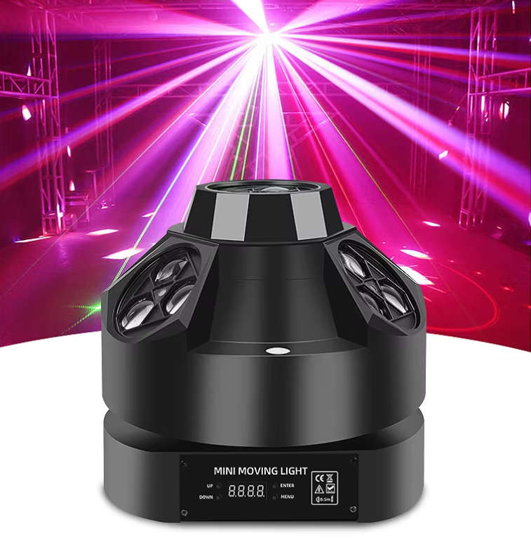 DJ PRO SUPER BEE EYES 200W BEAM-LAZER-STOBE LED 4IN1 ROBOT IŞIK