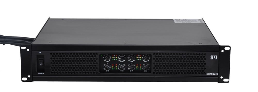 EMAR 0820 8x320W POWER AMPLIFIER