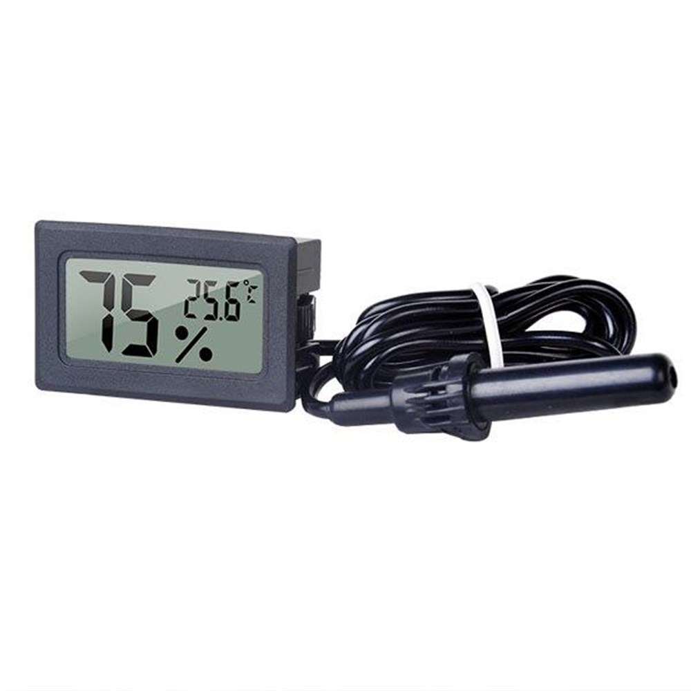 GESİ DC-3 MİNİ KABLOLU İÇ DIŞ DİGİTAL TERMOMETRE