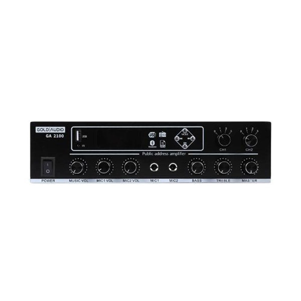 Gold Audio GA 2100 2 Zonlu 100W Hat Trafolu Amplifikatör