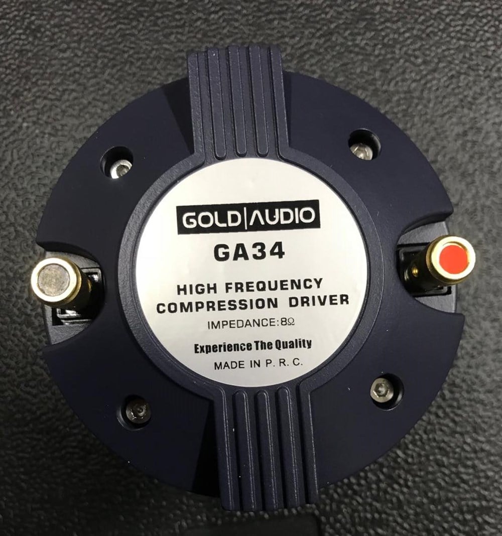 GOLD AUDIO GA-34 34MM DRİVER 60 WATT
