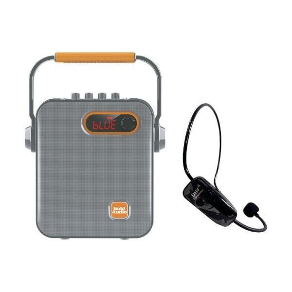 GOLD AUDIO GTX-5K 100 WATT TEK KAFA (HEADSET) TELSİZLİ TAŞINABİLİR HOPARLOR
