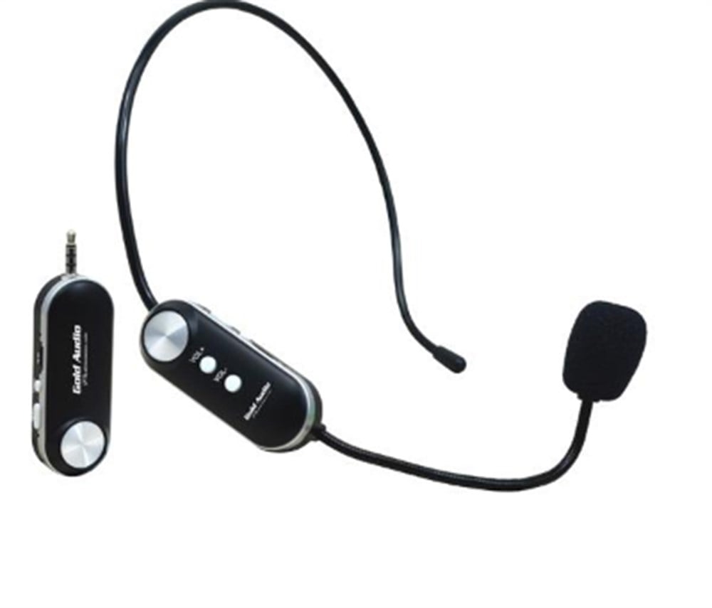 GOLD AUDIO GX-741 KAFA (HEADSET) UHF WİRELESS TELSİZ MİKROFON