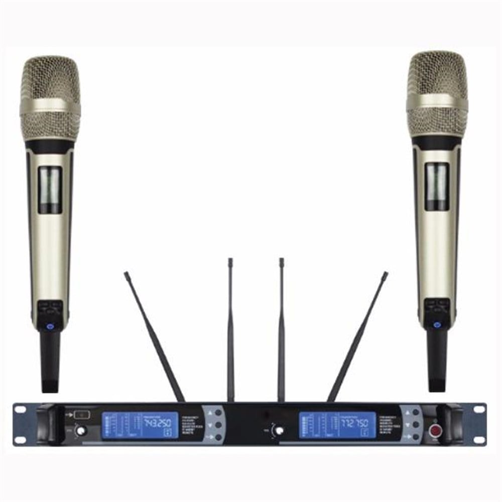 GOLD AUDİO PRO 9300 EE UHF - EL + EL MİKROFON 
