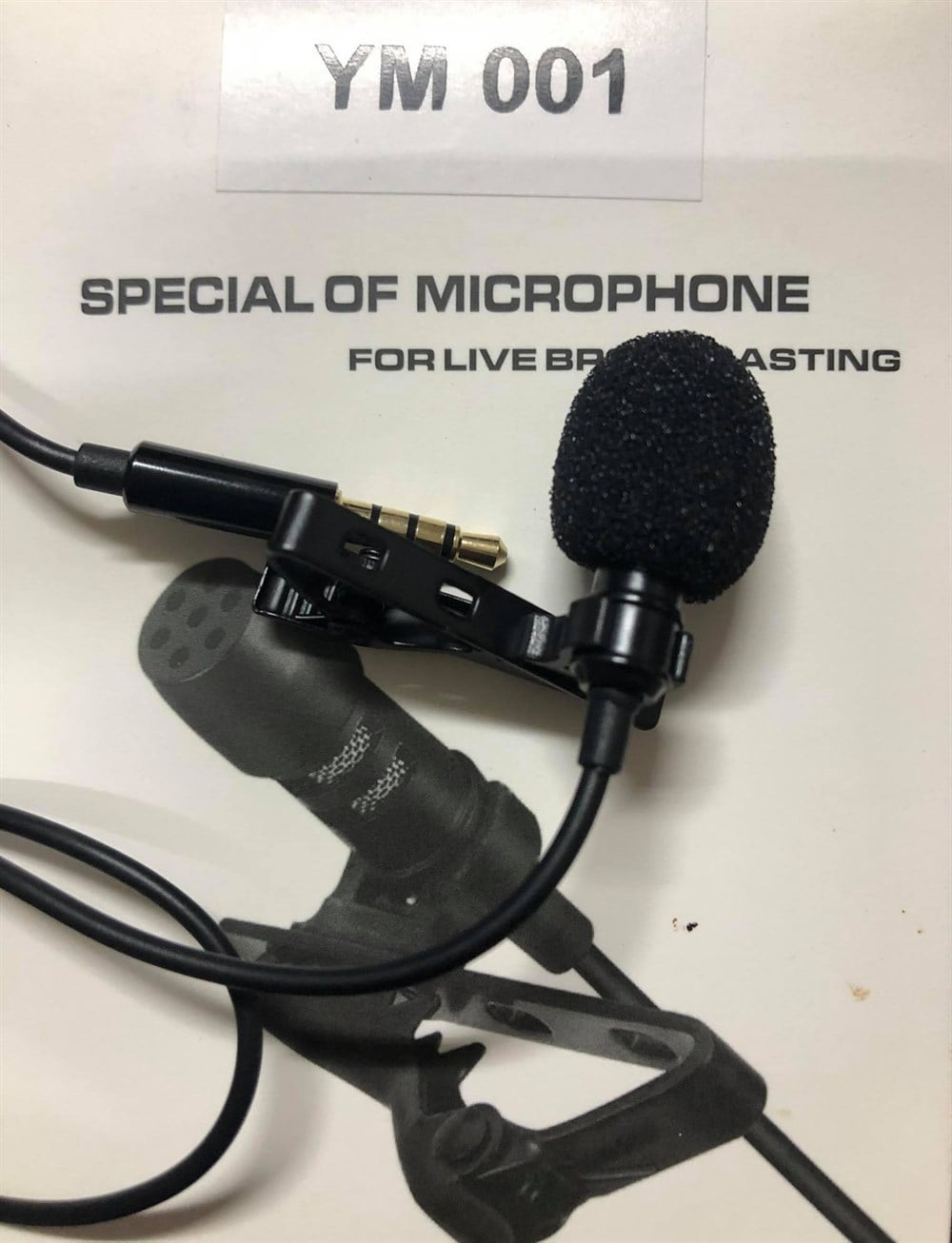 GOLD AUDIO YM-001 YOUTUBER KABLOLU MİKROFON
