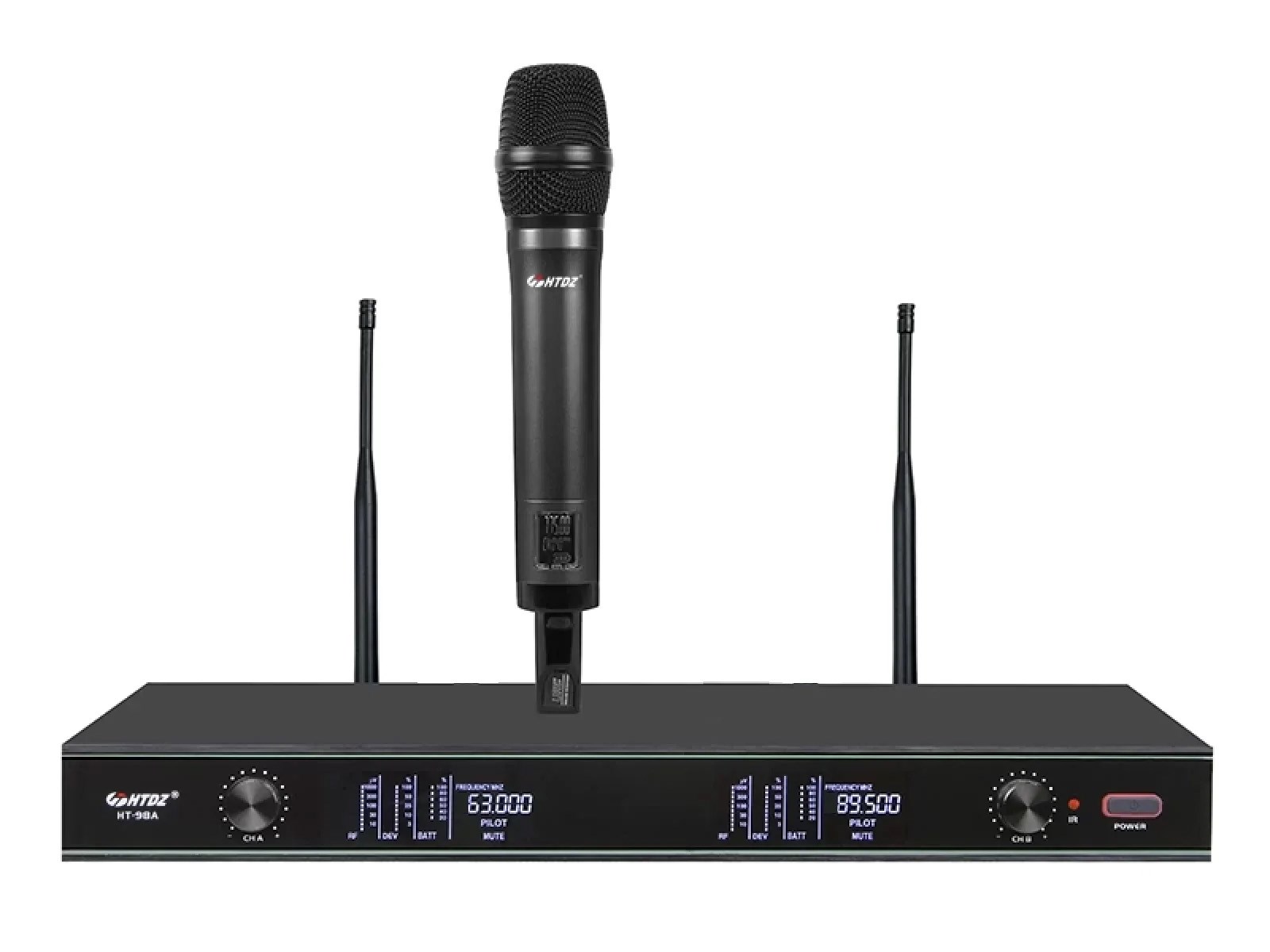 HTDZ HT-99U EL 200 KANAL TEK EL KABLOSUZ TELSİZ MİKROFON
