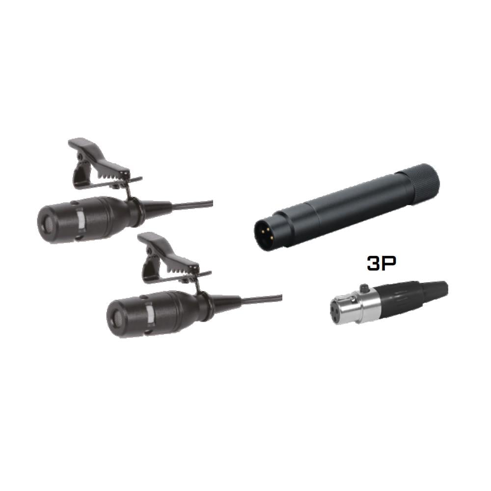 KLANGMEİSTER KL-D01C UNİ DİRECTİONAL KABLOLU ÇİFT YAKA MİKROFONU