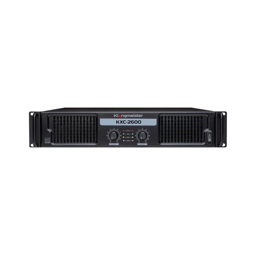 KLANGMEİSTER KXC-2600 2X600W HAT TRAFOLU POWER ANFİ