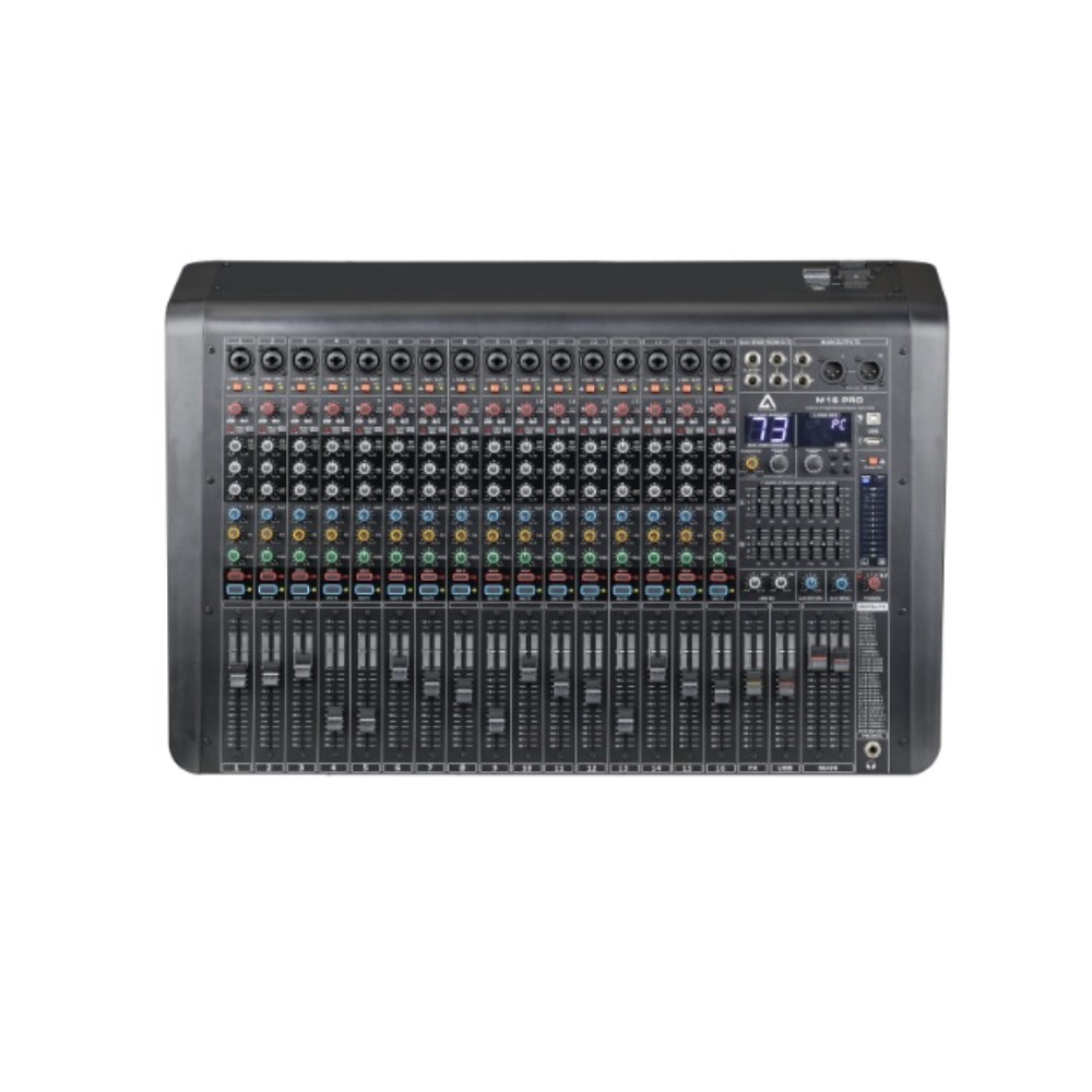 KLANGMEİSTER M-16 PRO 16 KANALLI TEK AUXLU DECK MİKSER