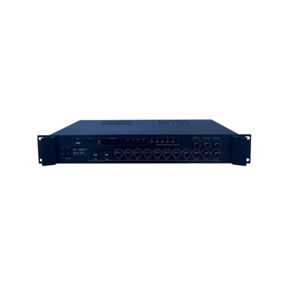 KLANGMEİSTER ZMA-320 3 BÖLGELİ 200W 100V HAT TRAFOLU MİKSER AMPLİFİKATÖR