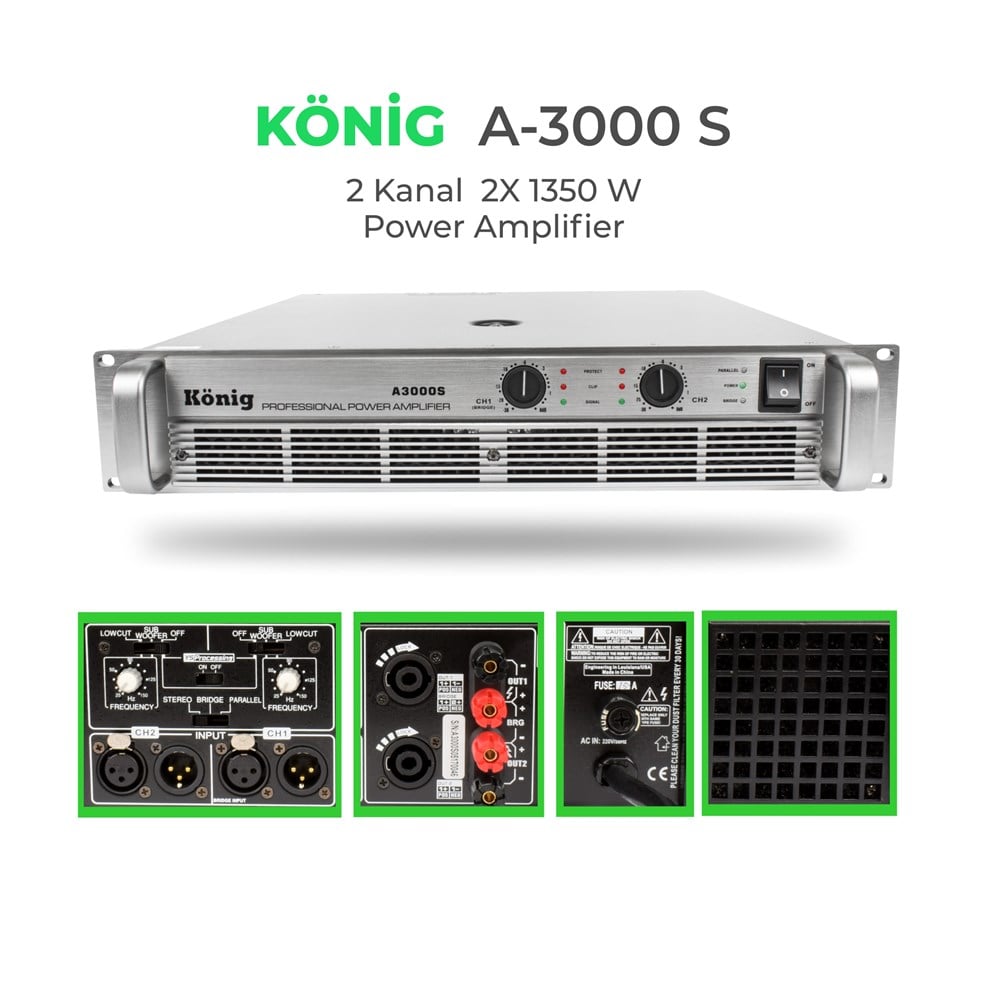 KONİG A3000 POWER ANFI