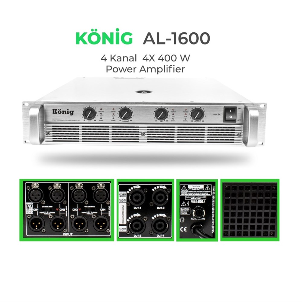 KONİG AL1600 POWER ANFI