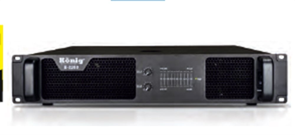 KÖNİG B-1400 1000 WATT 2 KANALLI POWER ANFİ