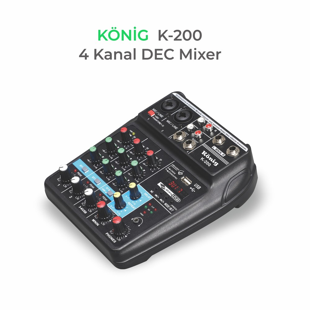 KONİG K200 DECK MIKSER